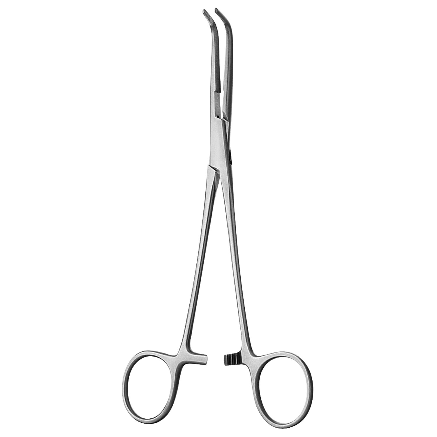 Lahey Gall Duct Forceps, Fully-Curved Jaws, Lateral Serrations, 7 1/2" (19.0 Cm)